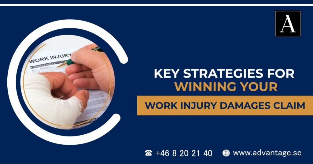 Key Strategies for Winning Your Work Injury Damages Claim