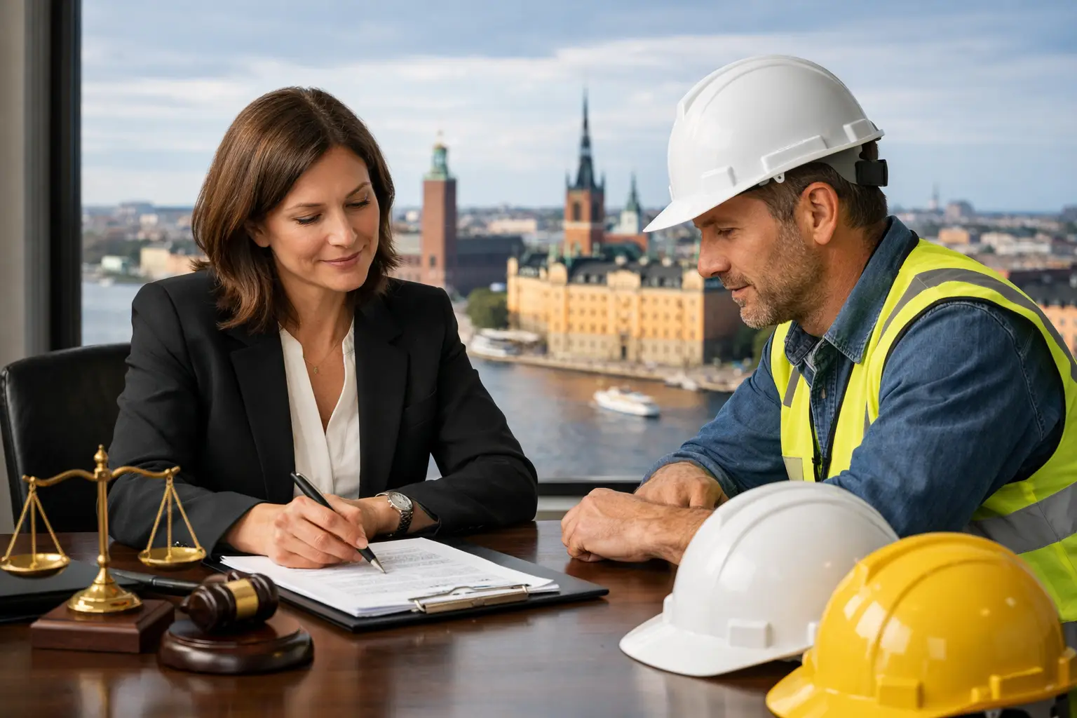 Jurist entreprenadrätt Stockholm - rätt stöd