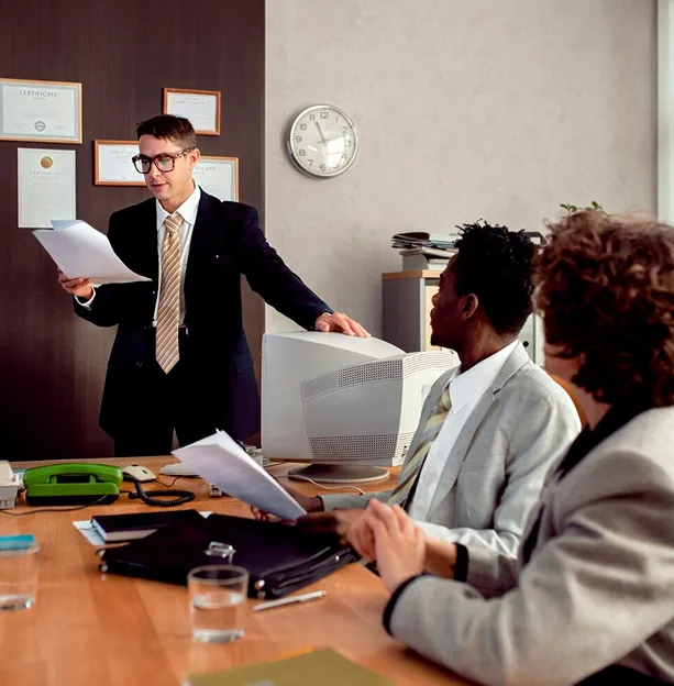 meeting with professionals