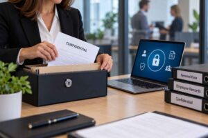 Protect privacy throughout the case