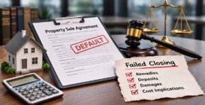 Property Purchase Contract Review Key Checks 2 Default, Remedies, and the Cost of a Failed Closing