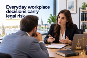 Everyday workplace decisions carry legal risk
