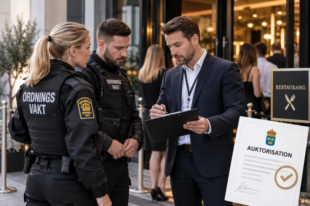 Security Team Reviewing Venue Authorization