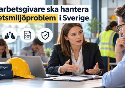 Hur arbetsgivare ska hantera arbetsmiljöproblem i Sverige