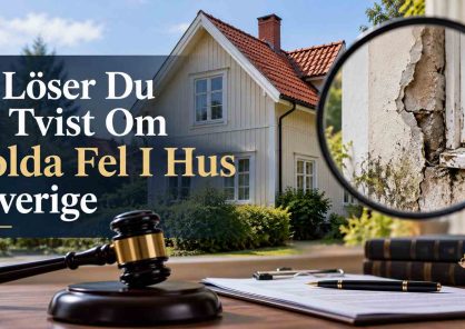 Så Löser Du En Tvist Om Dolda Fel I Hus I Sverige